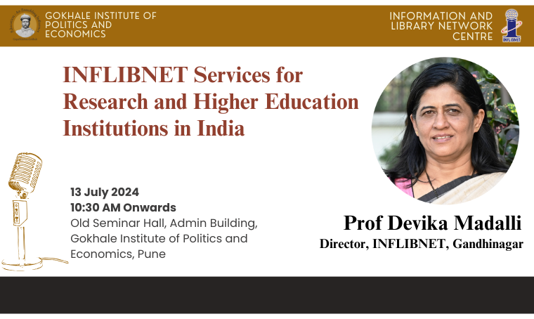 Special Lecture by Prof Devika Madalli, Director of INFLIBNET