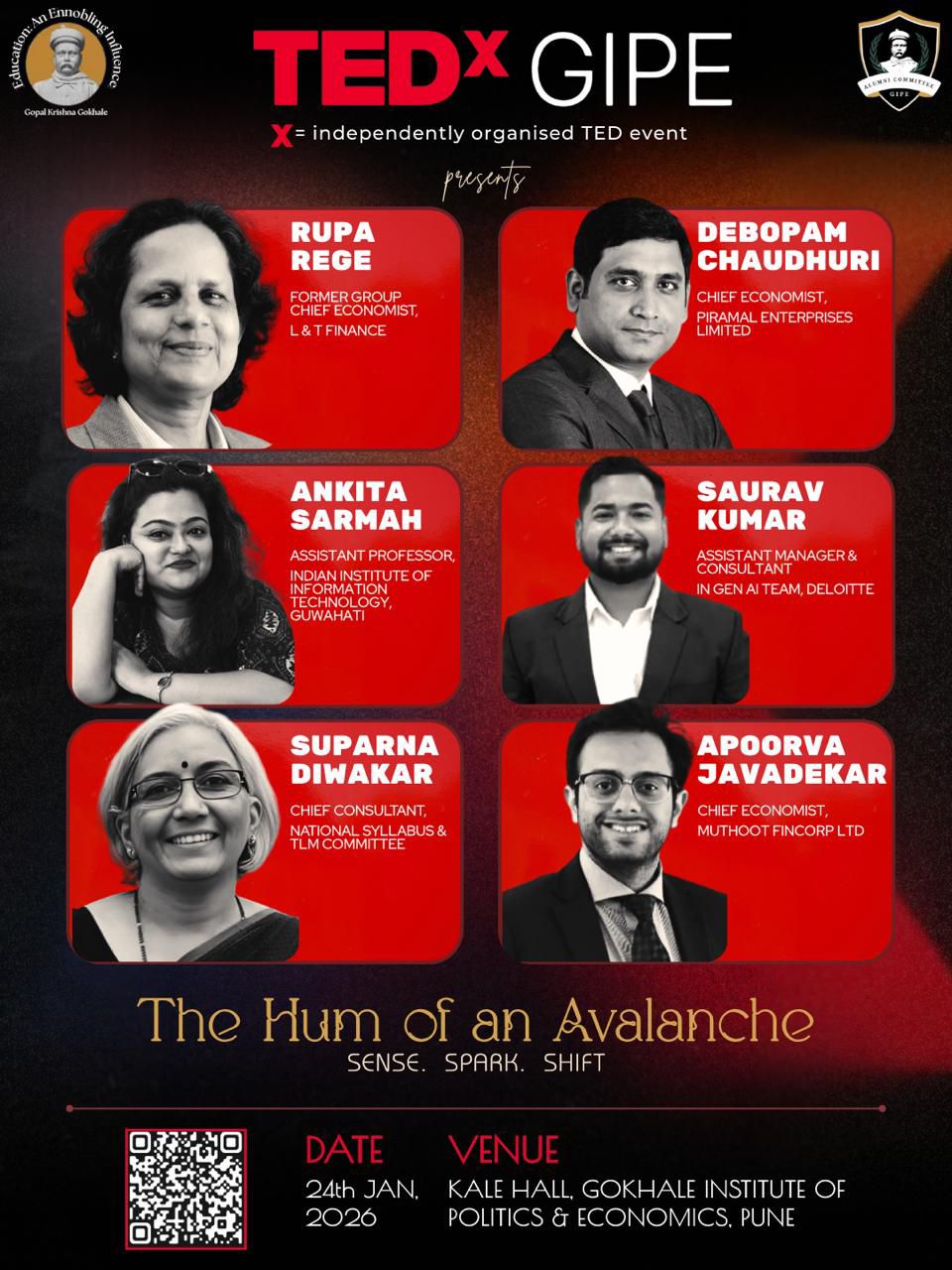 TEDxGIPE 2026 | 24th January 2026